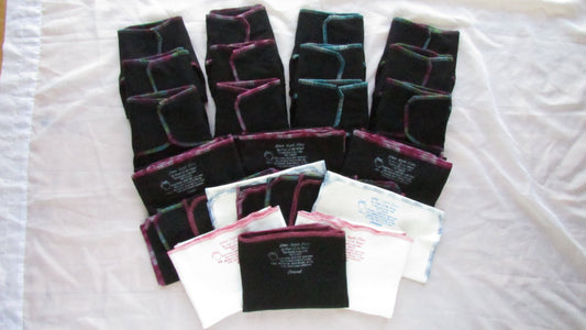 Black Winged Perfect Fit Preflat (WPFP) by Fruit of the Womb Diapers