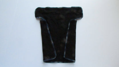 Black Winged Perfect Fit Preflat (WPFP) by Fruit of the Womb Diapers, product view 3