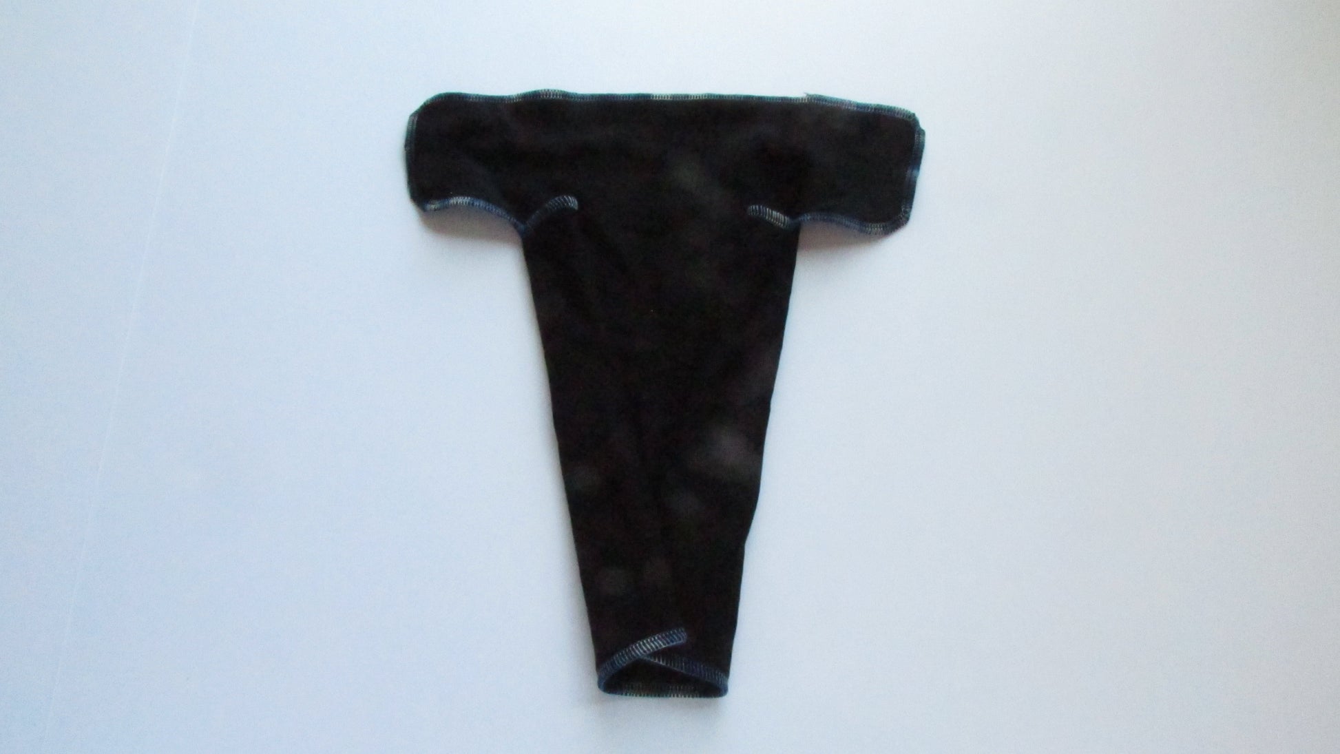 Black Winged Perfect Fit Preflat (WPFP) by Fruit of the Womb Diapers, product view 4