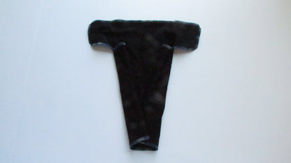 Black Winged Perfect Fit Preflat (WPFP) by Fruit of the Womb Diapers, product view 4