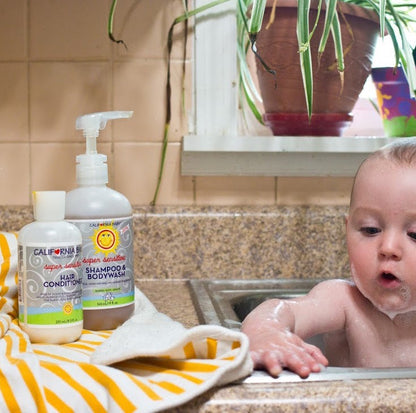 (No added fragrance)™ Sensitive Skin Bath Essentials by California Baby, product view 3