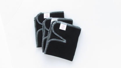 Black Winged Perfect Fit Preflat (WPFP) by Fruit of the Womb Diapers, product view 16