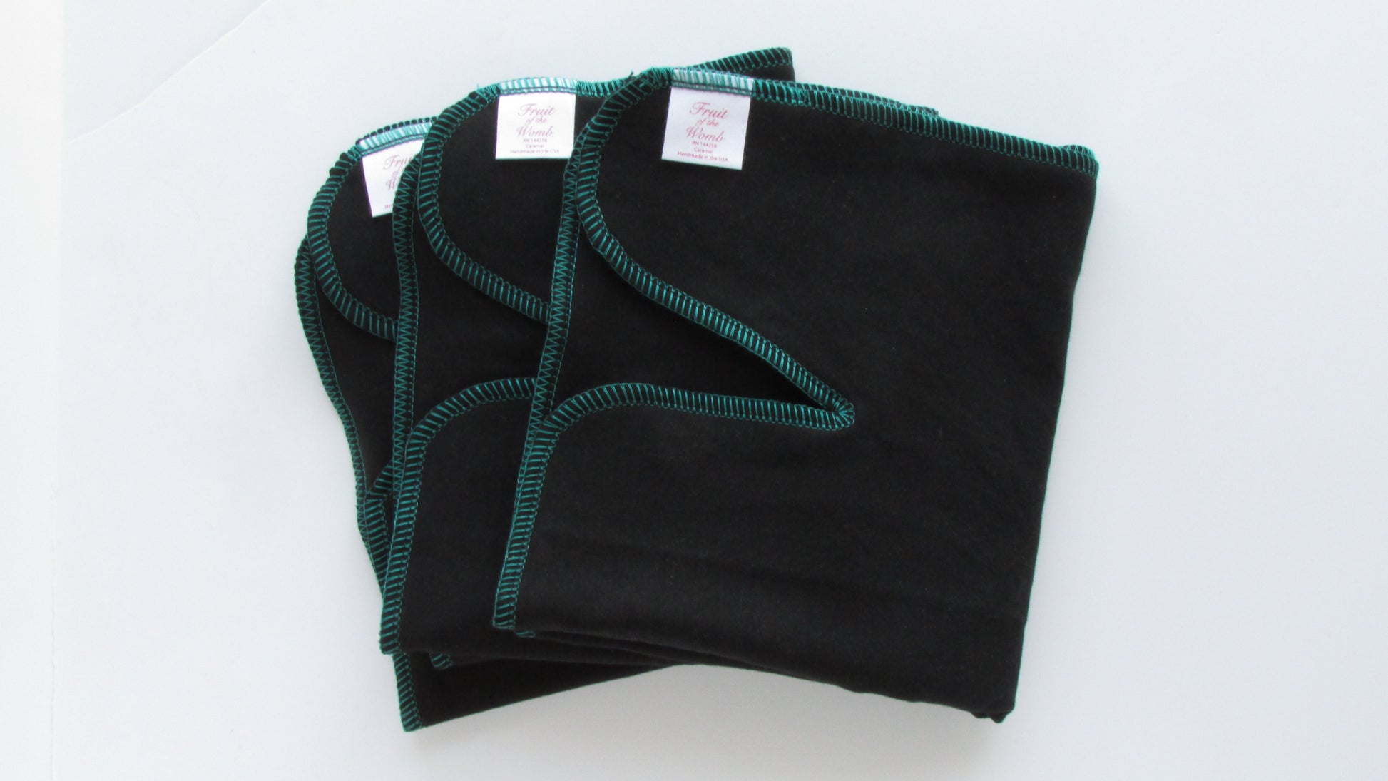 Black Winged Perfect Fit Preflat (WPFP) by Fruit of the Womb Diapers, product view 20