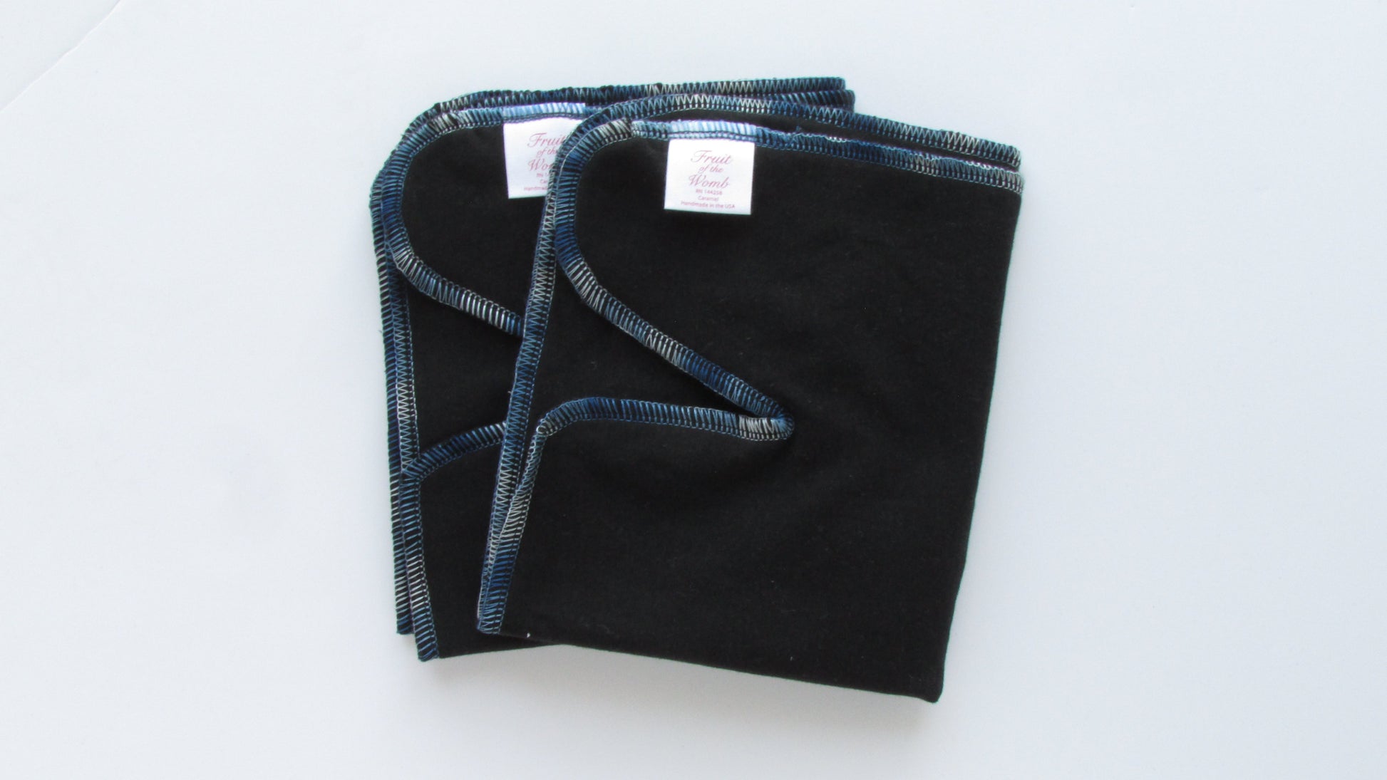 Black Winged Perfect Fit Preflat (WPFP) by Fruit of the Womb Diapers, product view 10