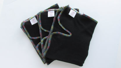 Black Winged Perfect Fit Preflat (WPFP) by Fruit of the Womb Diapers, product view 22