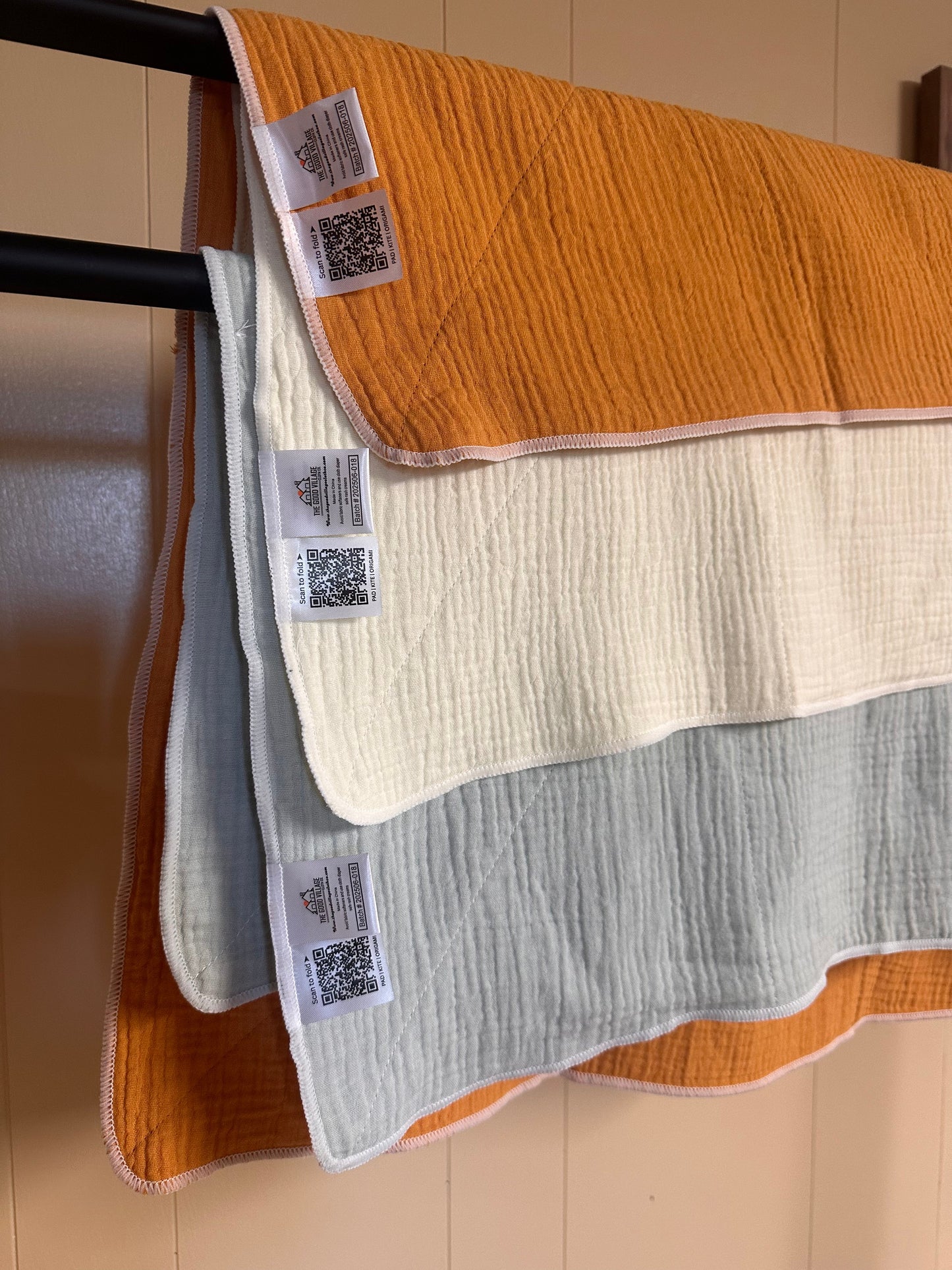 3-Pack Origami Smart Flats Bundles by The Good Village Cloth Co., product view 5