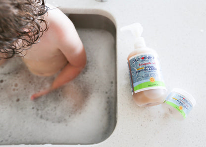 Eczema Cream + Wash Bundle by California Baby, product view 3
