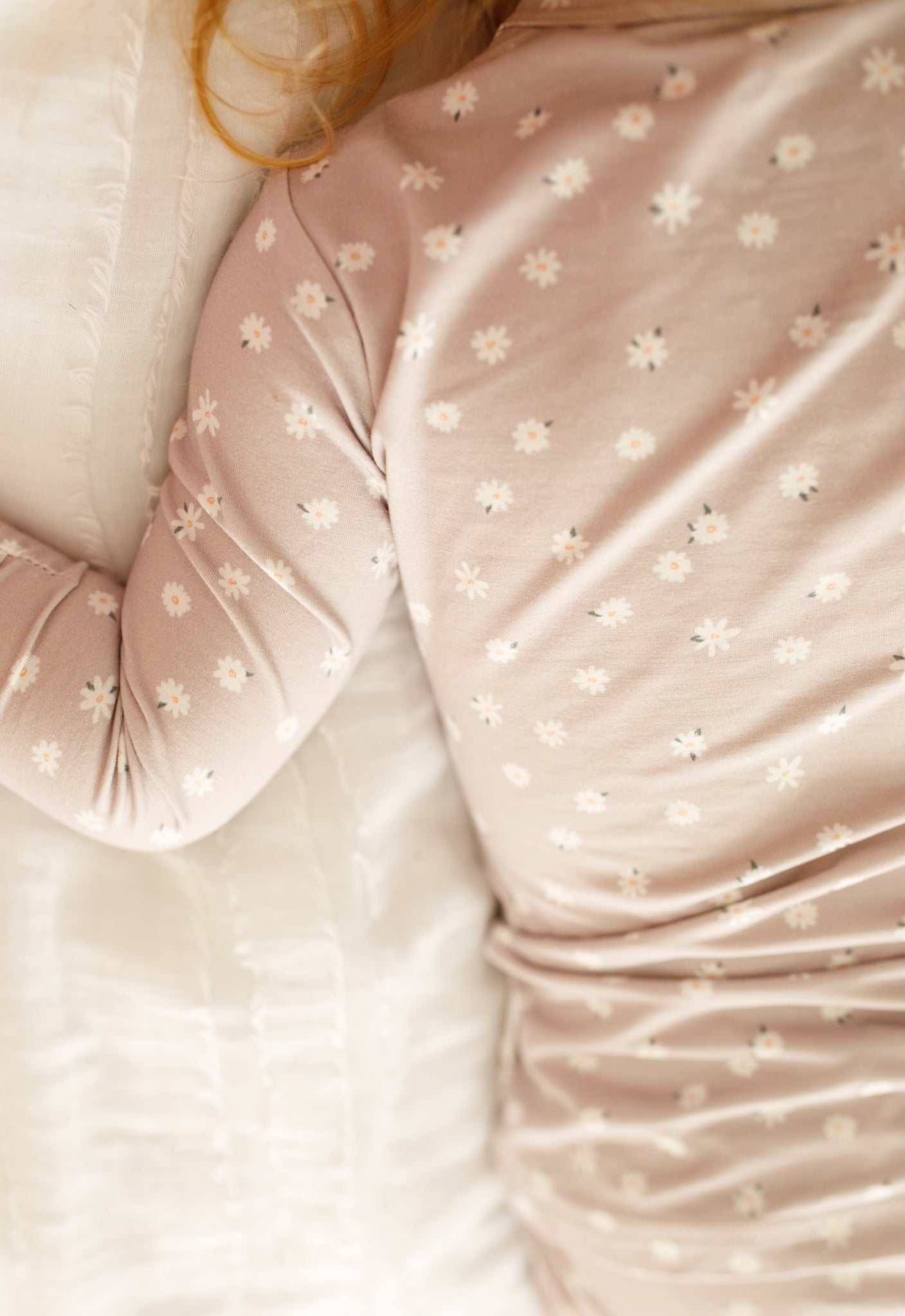 Oopsie Daisy 2pc Henley Bamboo Pajamas - Sizes Newborn & Up! by Little Joy Co., product view 3