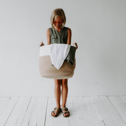 Rope Storage Basket by Parker Baby Co., product view 9