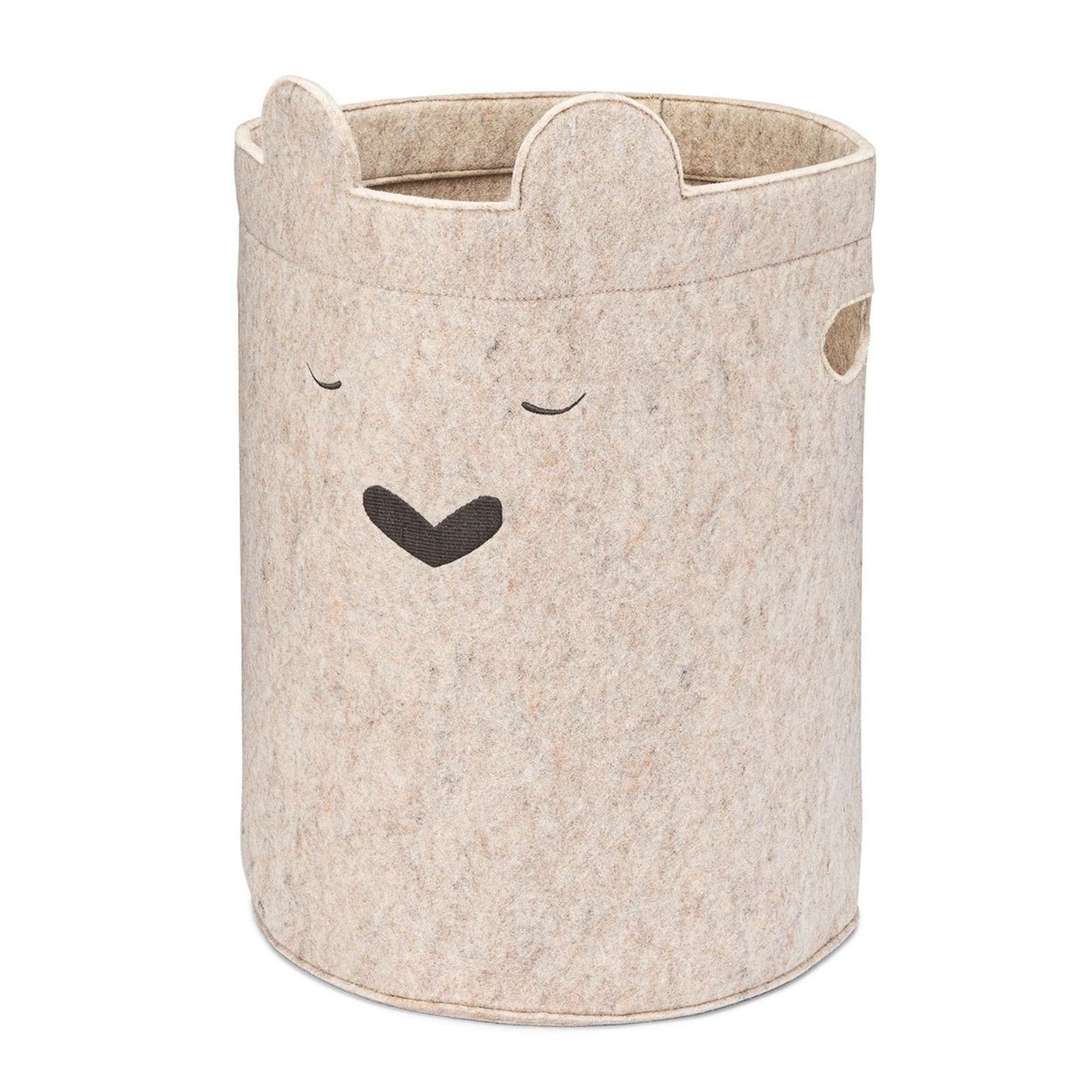 Bear Felt Laundry Hamper by Parker Baby Co.
