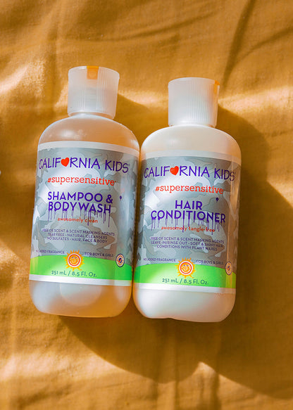 California Kids® #supersensitive™ Shampoo & Bodywash by California Baby, product view 4