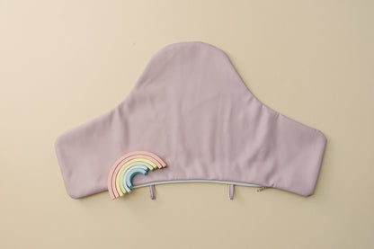 Purple Vegan Leather IKEA Antilop Cushion Cover by Little Joy Co., product view 3