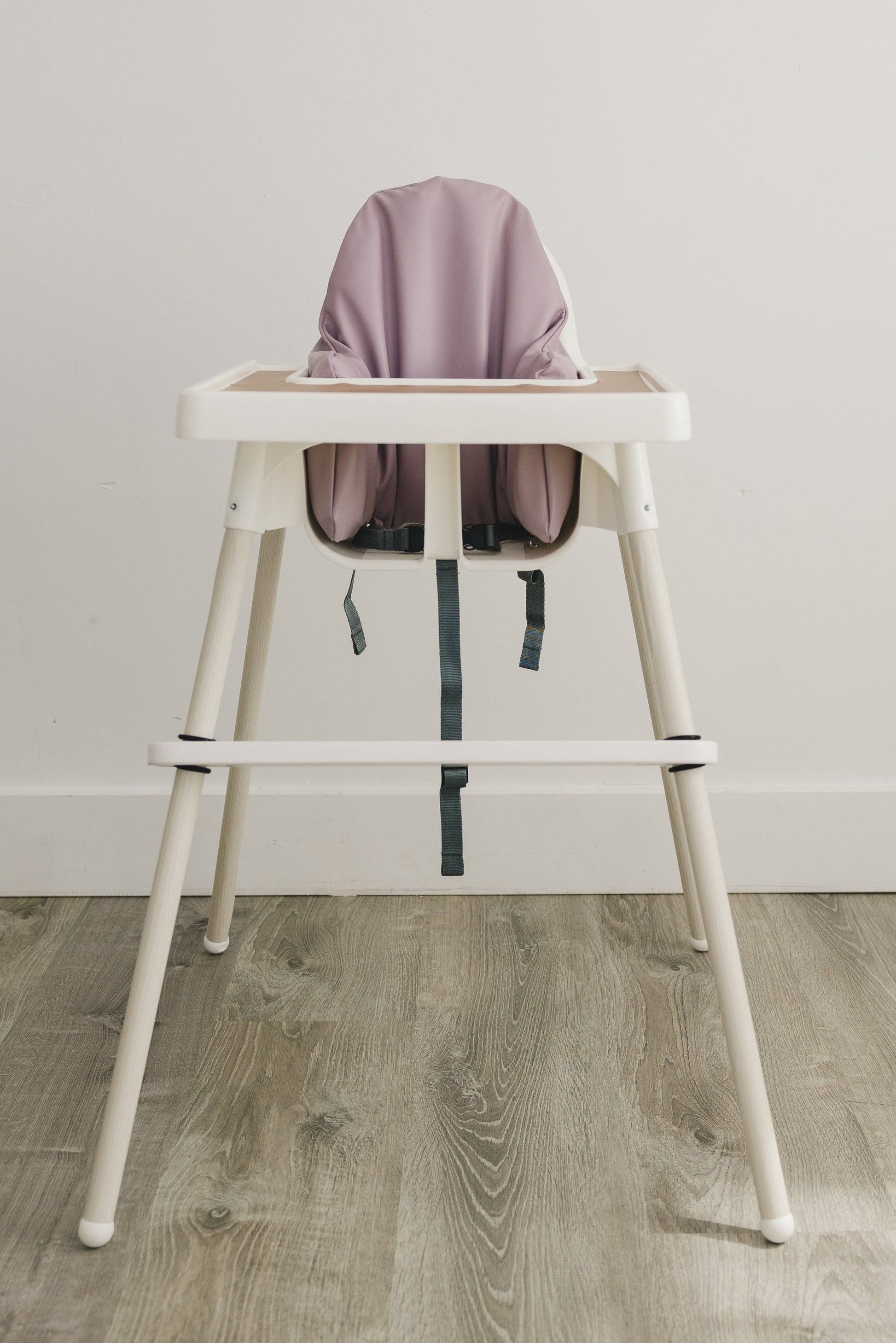 Purple Vegan Leather IKEA Antilop Cushion Cover by Little Joy Co., product view 2