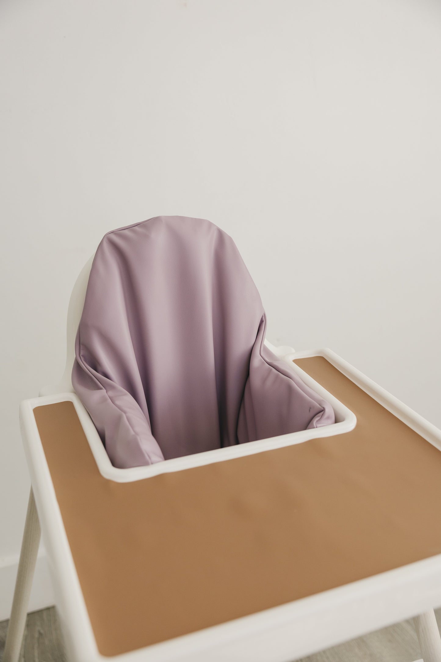 Purple Vegan Leather IKEA Antilop Cushion Cover by Little Joy Co., product view 4