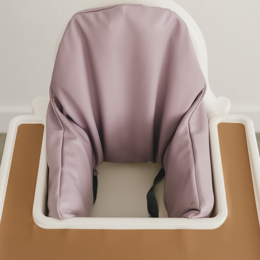Purple Vegan Leather IKEA Antilop Cushion Cover by Little Joy Co.