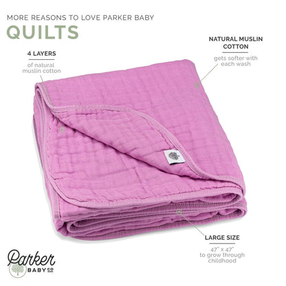 Lily Quilt by Parker Baby Co., product view 3