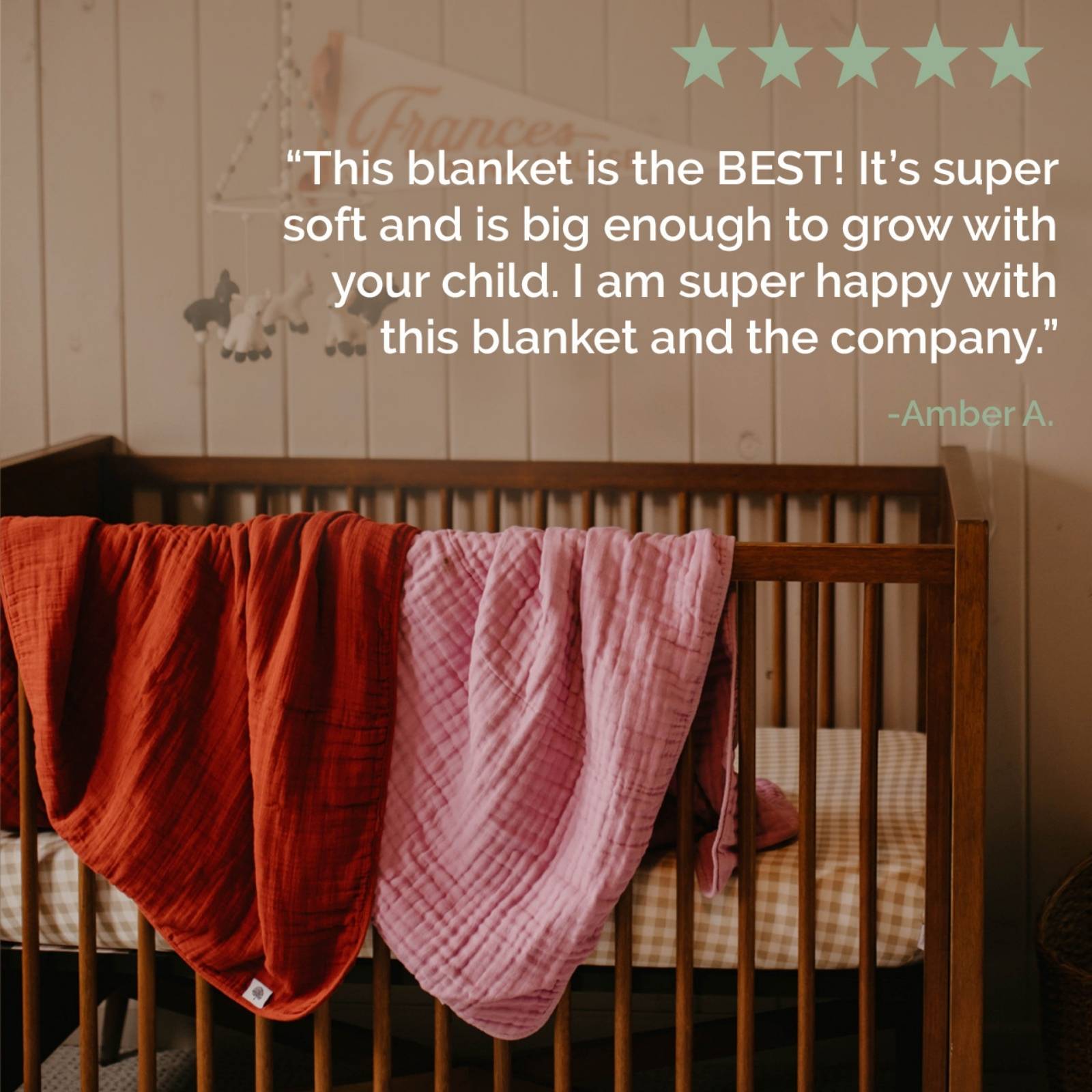 Lily Quilt by Parker Baby Co., product view 6