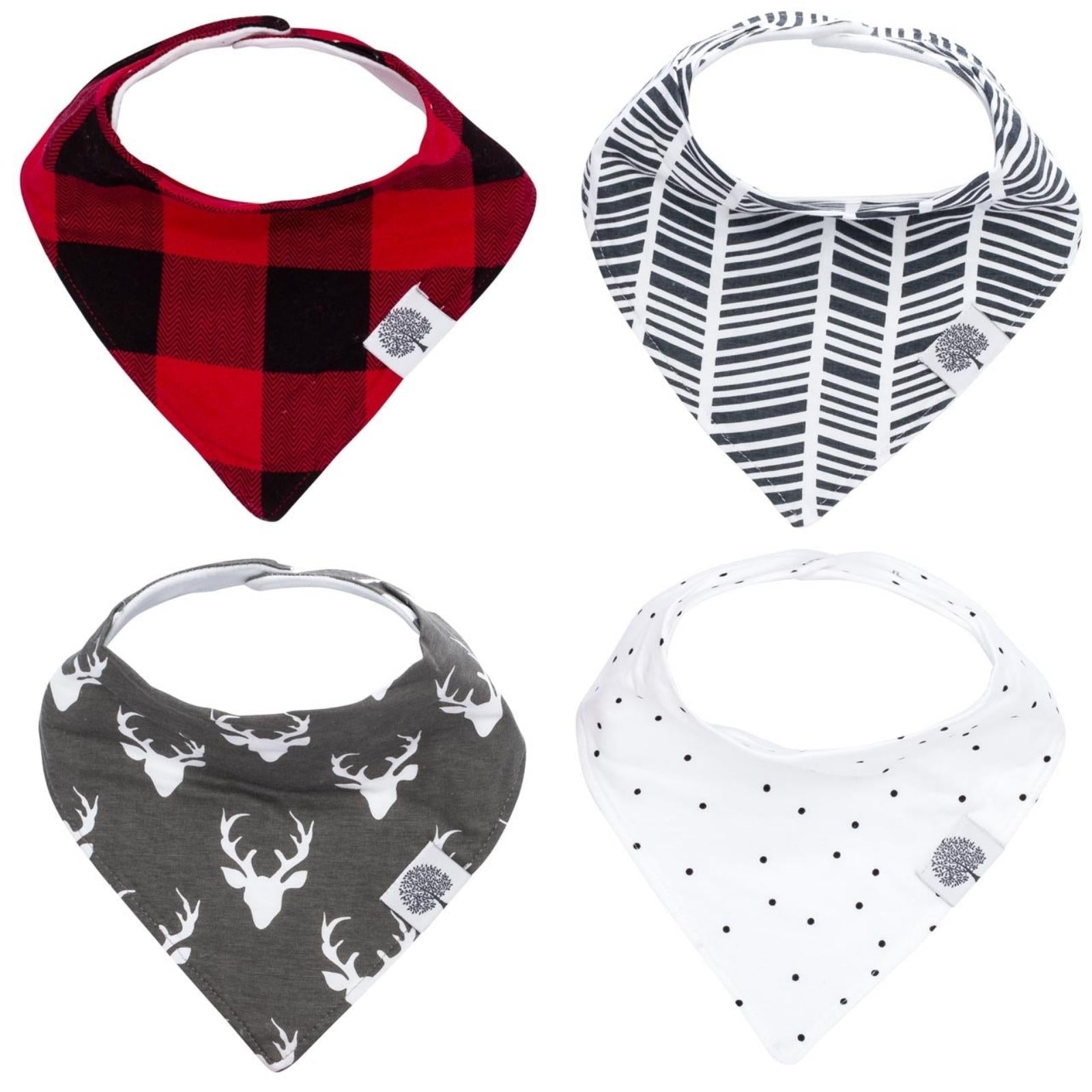 Lumberjack Bandana Bib Set by Parker Baby Co.