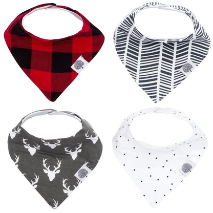 Lumberjack Bandana Bib Set by Parker Baby Co.