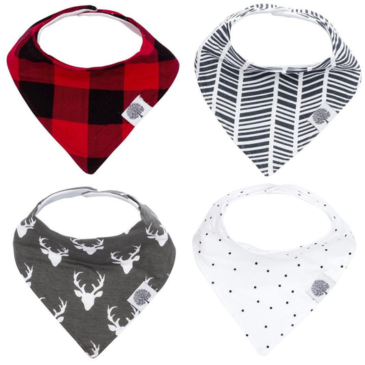 Lumberjack Bandana Bib Set by Parker Baby Co.