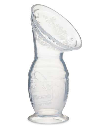 Haakaa Gen 2 Silicone Breast Pump, 4 oz, with Flower Stopper