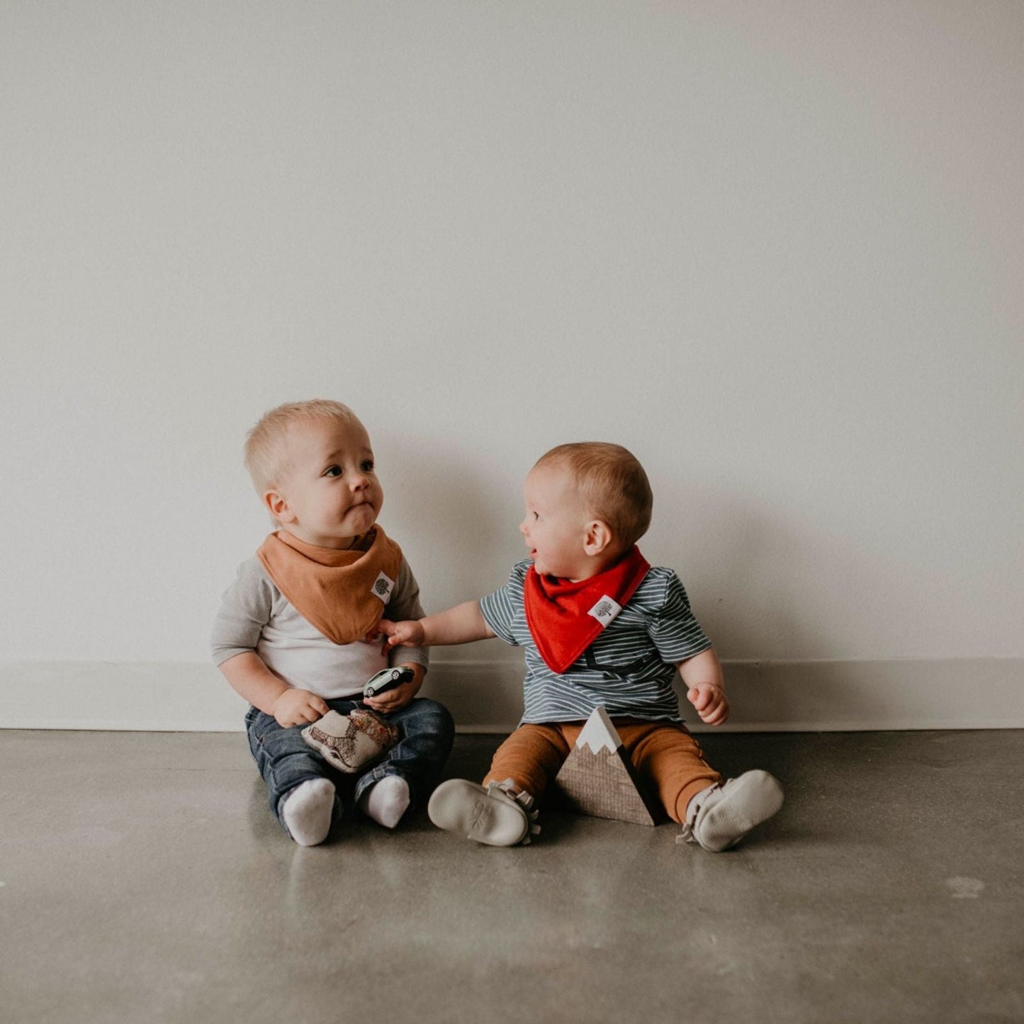Estes Bandana Bib Set (8 pack) by Parker Baby Co., product view 7