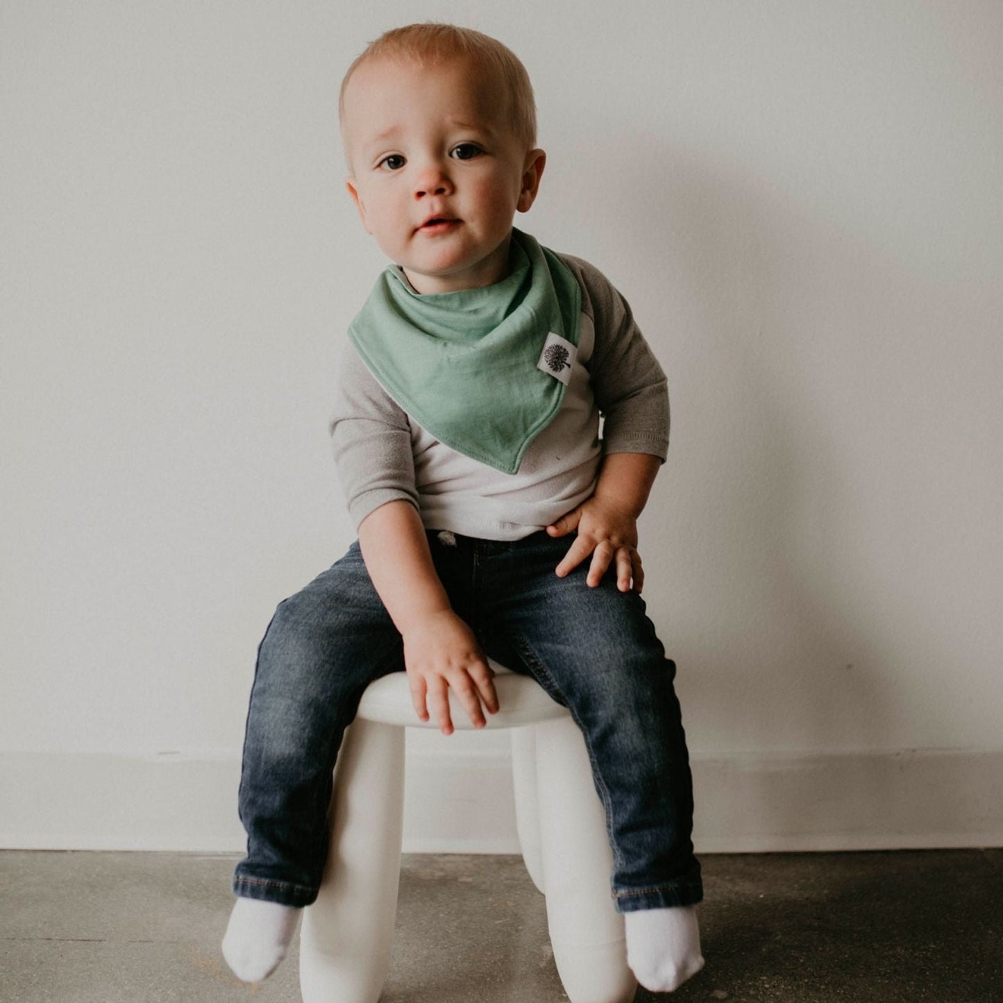 Estes Bandana Bib Set (8 pack) by Parker Baby Co., product view 2