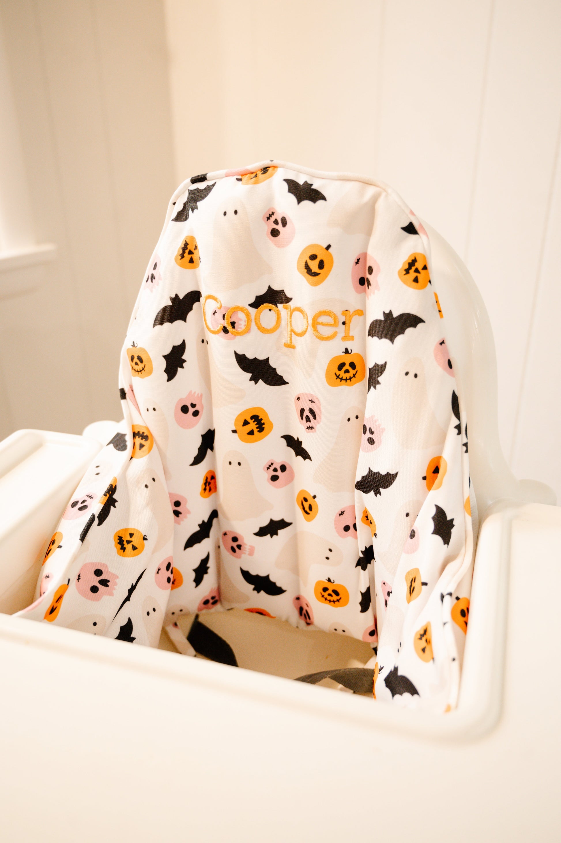 Halloween IKEA Antilop Cushion Cover - Optional Custom Embroidery! by Little Joy Co., product view 2