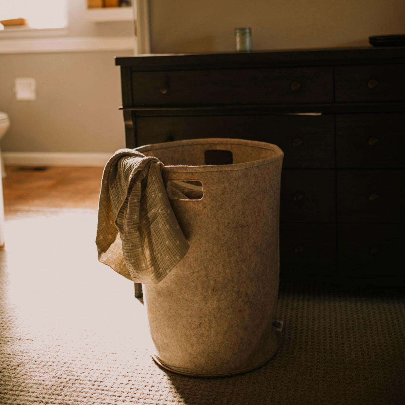 Felt Laundry Hamper by Parker Baby Co., product view 13