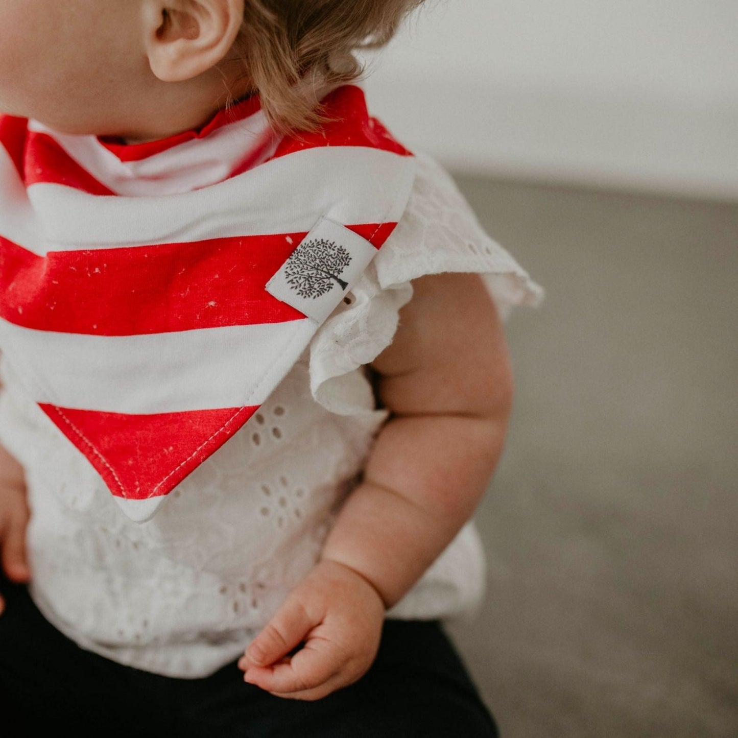 Freedom Bandana Bib Set by Parker Baby Co., product view 3