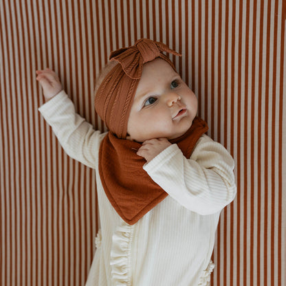 Pebble Set - Cable Knit Knotted Headbands - 5 Pack by Parker Baby Co., product view 4