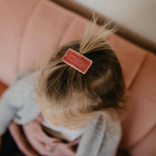 Holly Set - Velvet Hair Clips by Parker Baby Co., product view 2