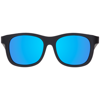 Babiators Jet Black Navigator Kids’ Polarized Sunglasses – Cobalt Blue