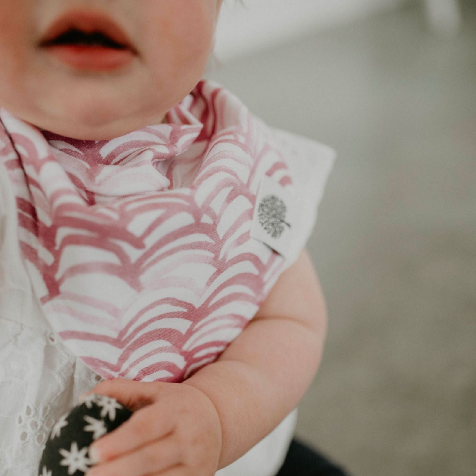 Rose Bandana Bib Set (8 pack) by Parker Baby Co., product view 7