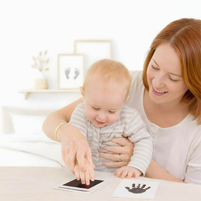 Mess-Free Baby Handprint & Footprint Keepsake Kit – 4 Pack by Little Treasures, product view 2