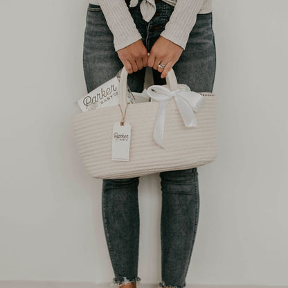 Rope Diaper Caddy by Parker Baby Co., product view 4