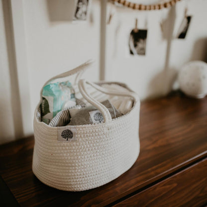 Rope Diaper Caddy by Parker Baby Co., product view 10