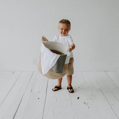 Rope Storage Basket by Parker Baby Co., product view 4