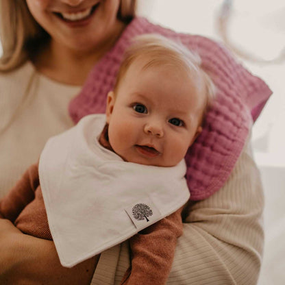 Rose Set - Muslin Burp Cloths (4 Pack) by Parker Baby Co., product view 9
