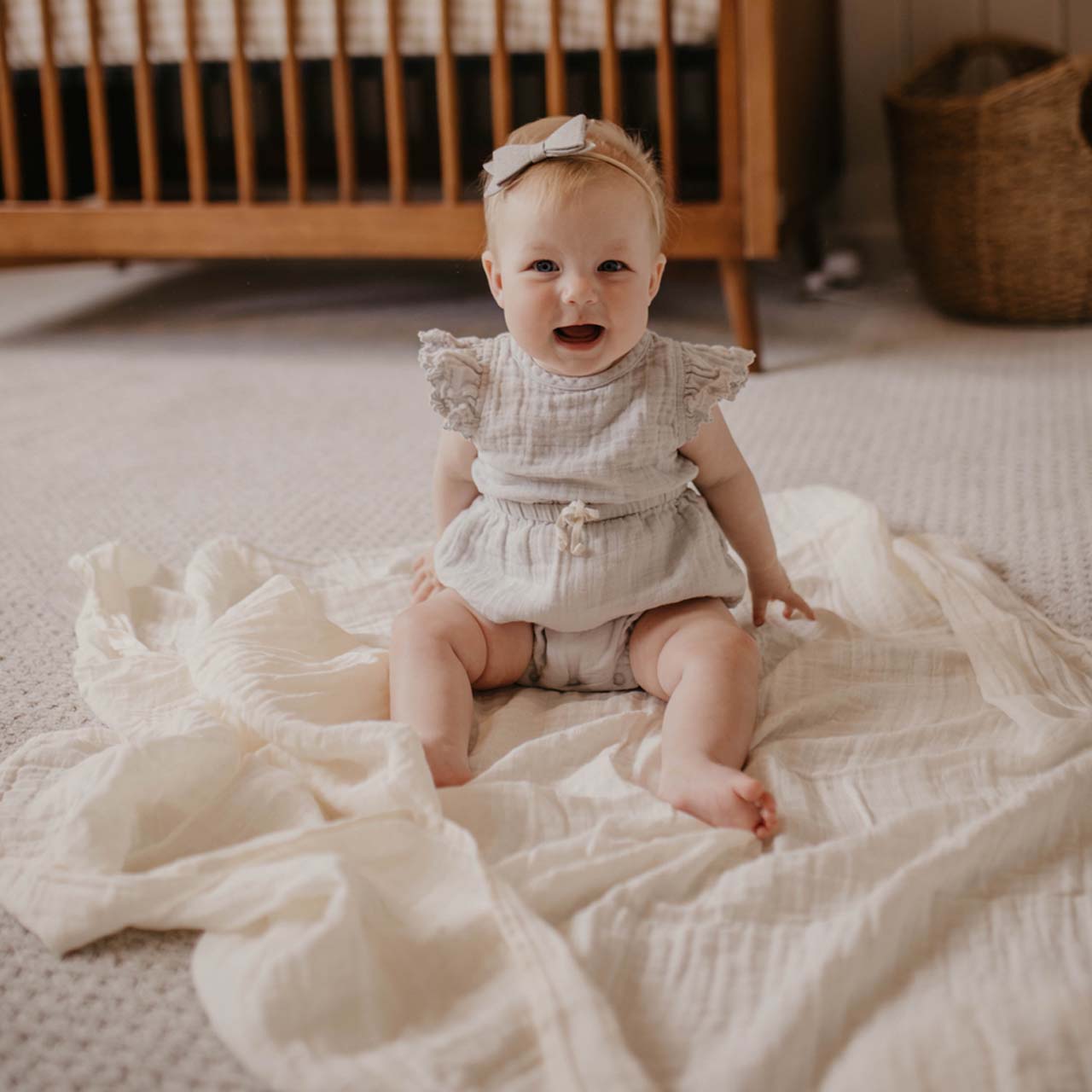 Rose Swaddle Set by Parker Baby Co., product view 10