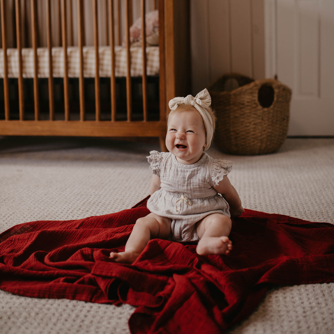 Rose Swaddle Set by Parker Baby Co., product view 14