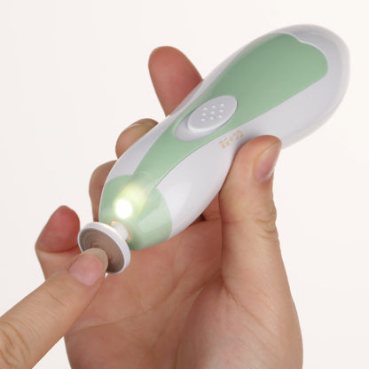 Haakaa Electric Baby Nail Care Set – Meadow, 6 Attachments