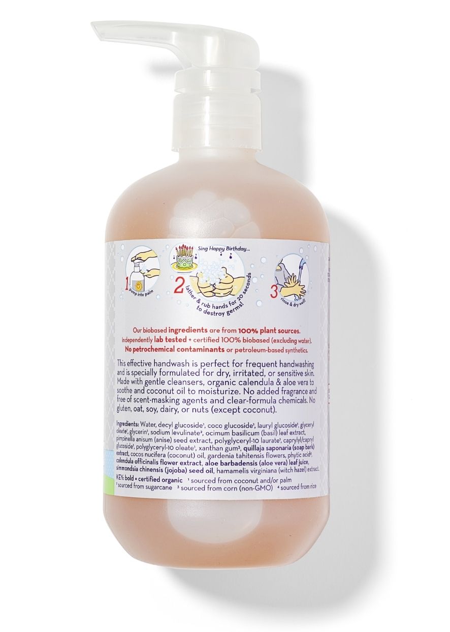 (No Fragrance) Super Sensitive™ Moisturizing Handwash by California Baby, product view 5