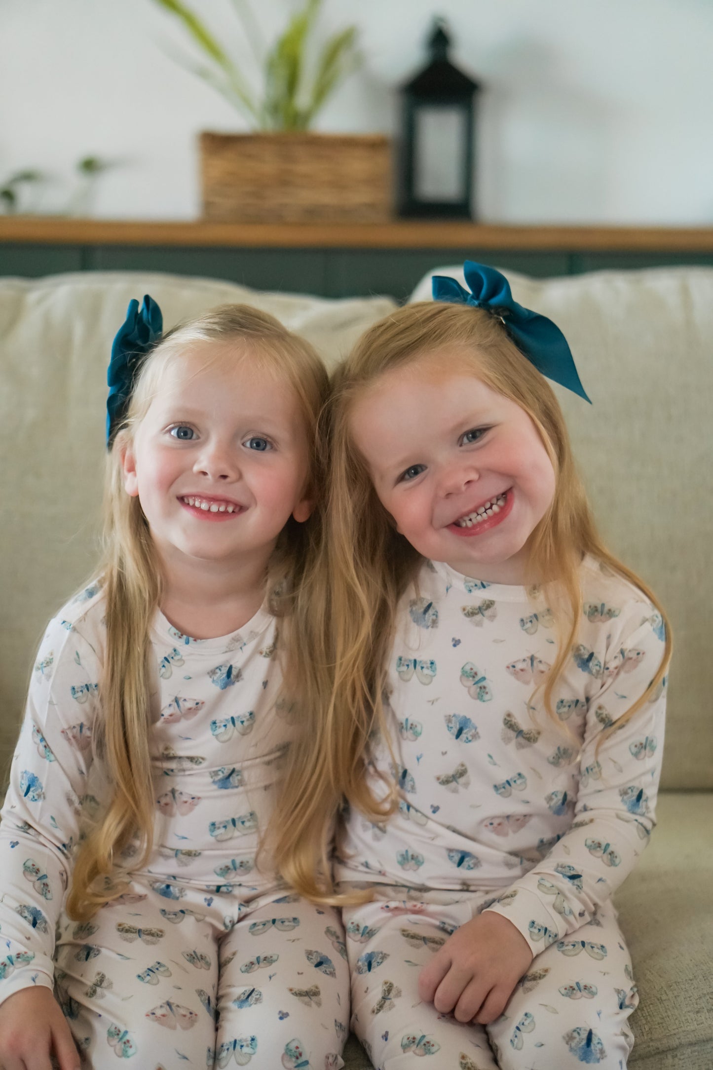 Luna Moths 2pc Bamboo Pajamas by Little Joy Co.