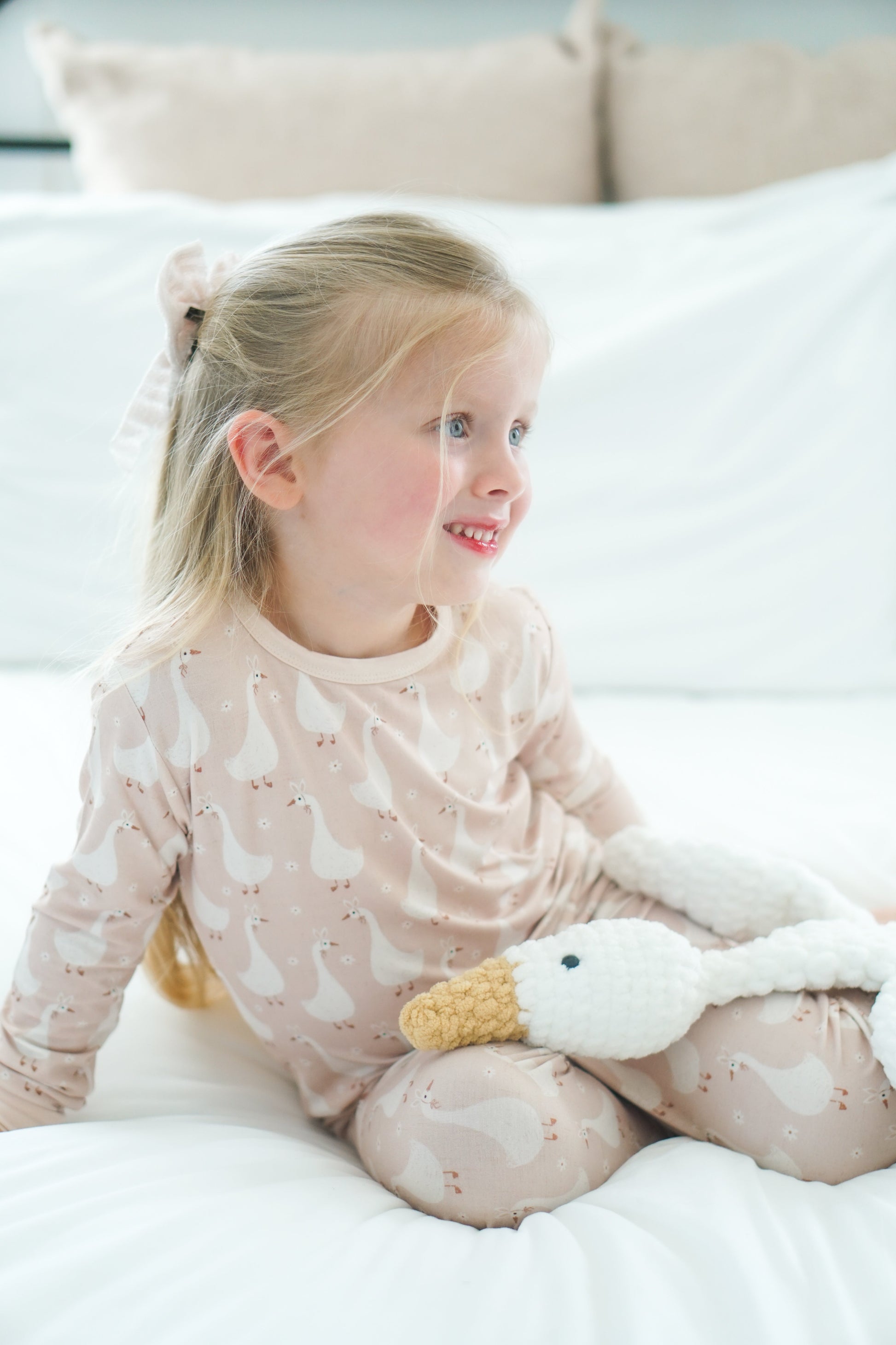 Silly Goose on the Loose 2pc Bamboo Pajamas by Little Joy Co.