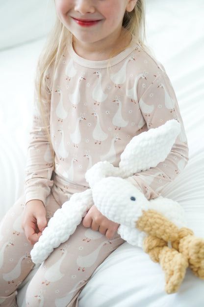 Silly Goose on the Loose 2pc Bamboo Pajamas by Little Joy Co., product view 22