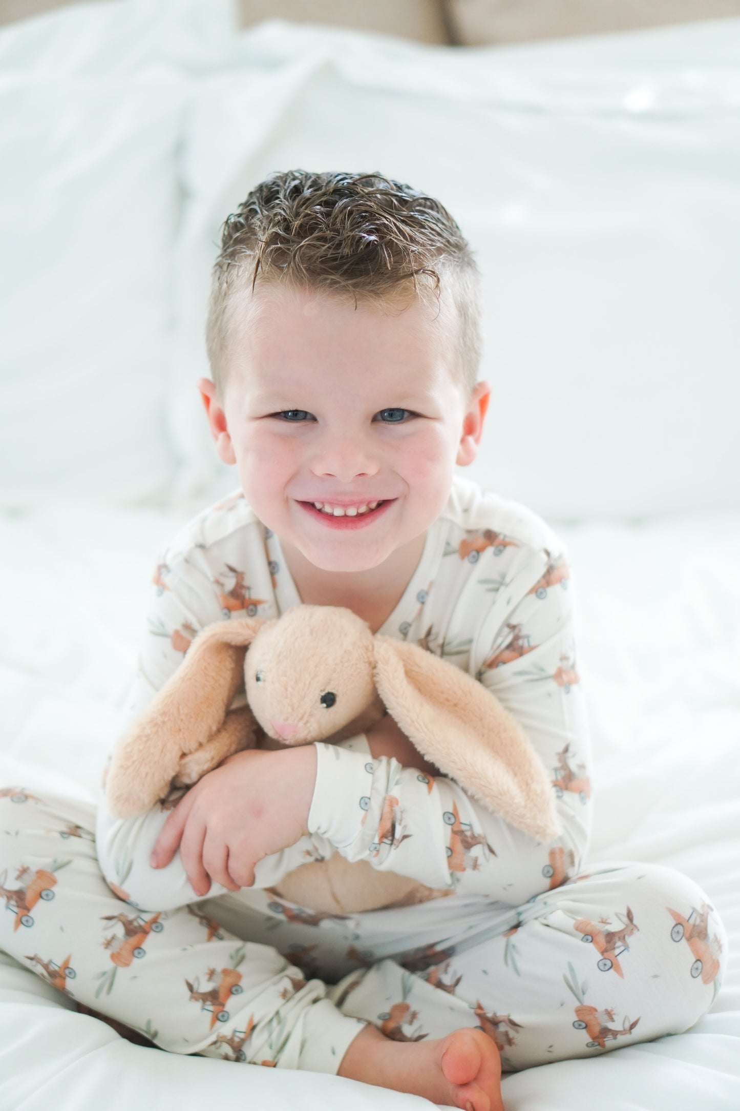 Cottontail Cruisers 2pc Modal Pajamas by Little Joy Co., product view 3