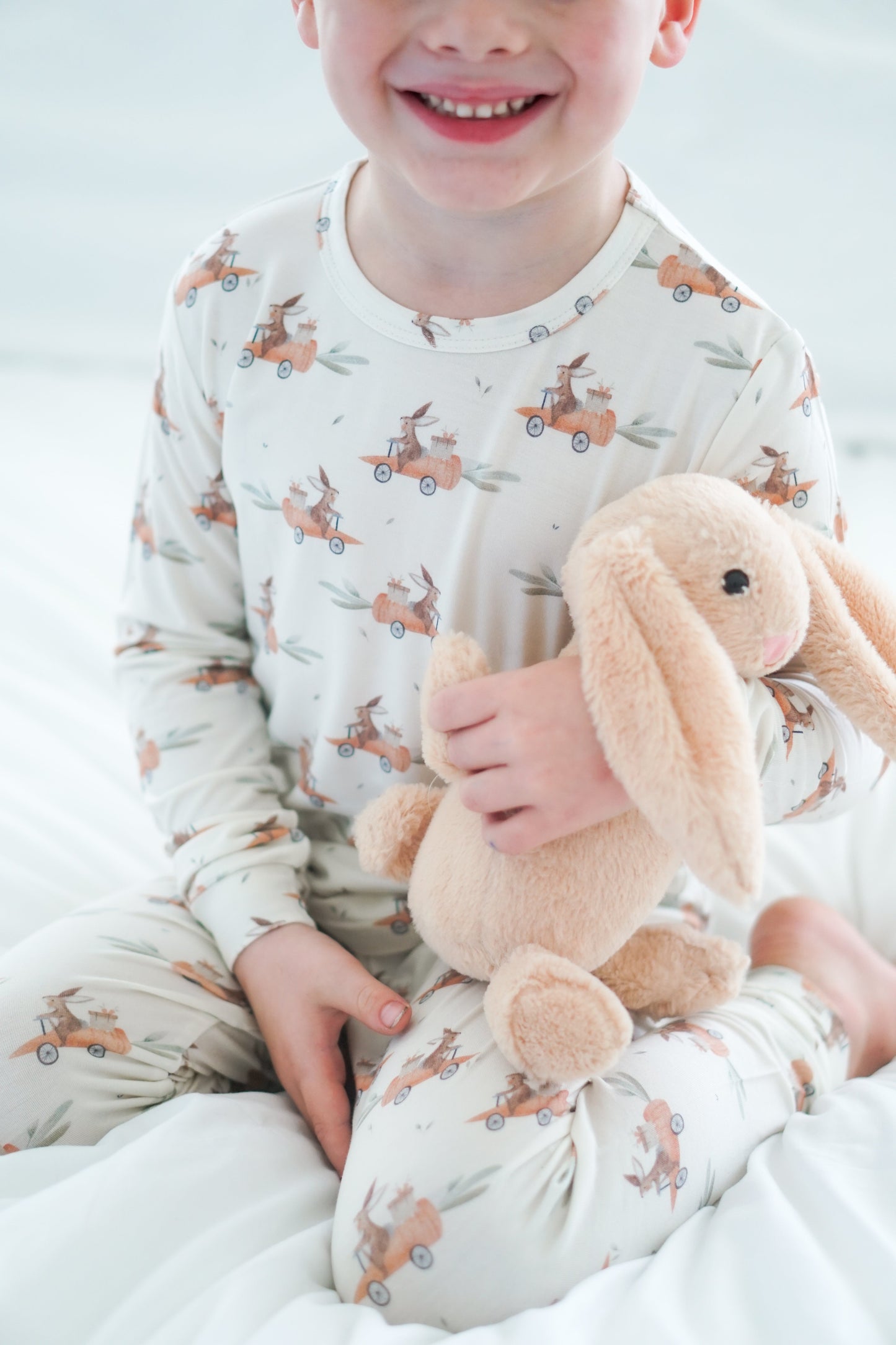 Cottontail Cruisers 2pc Modal Pajamas by Little Joy Co., product view 2