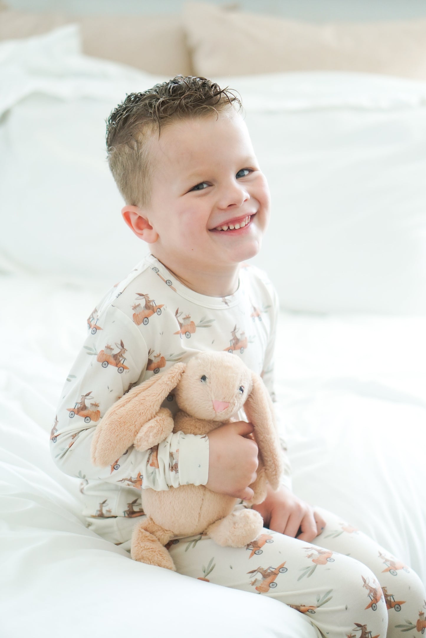 Cottontail Cruisers 2pc Modal Pajamas by Little Joy Co.