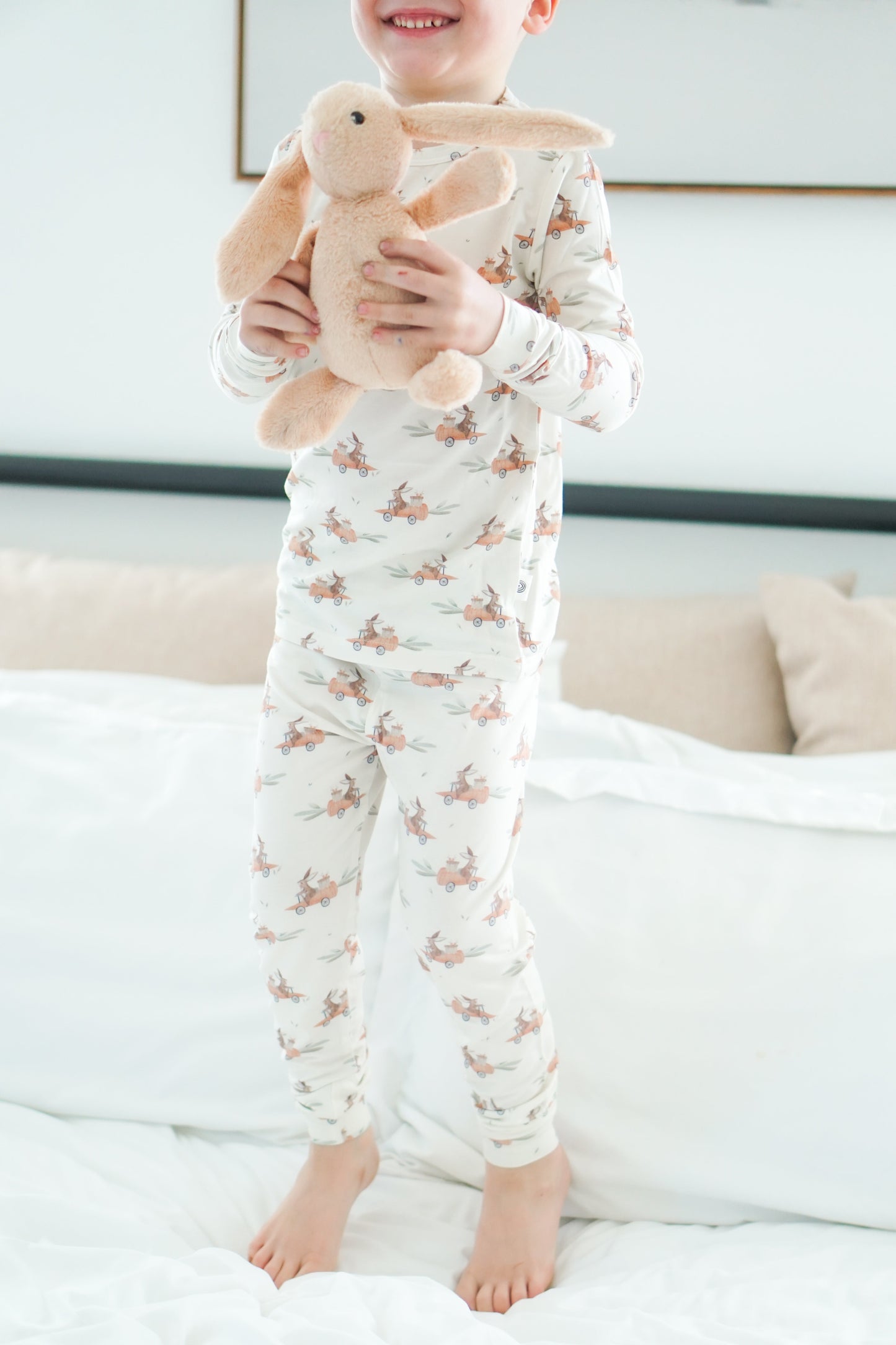 Cottontail Cruisers 2pc Modal Pajamas by Little Joy Co., product view 6